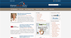 Desktop Screenshot of marketdrivenedu.com